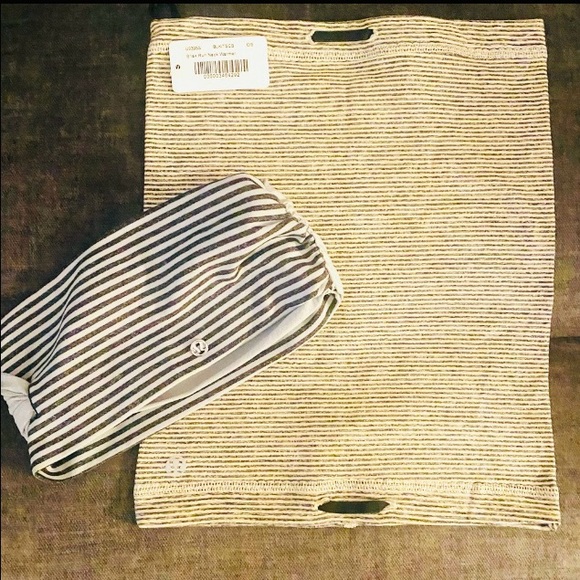 lululemon athletica Accessories - Lululemon Run Neck Warmer & Head-wrap BUNDLE NWT
